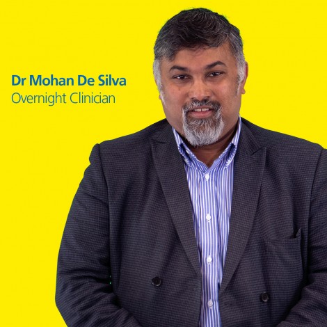 Mohan De Silva, Overnight Clinician - case study