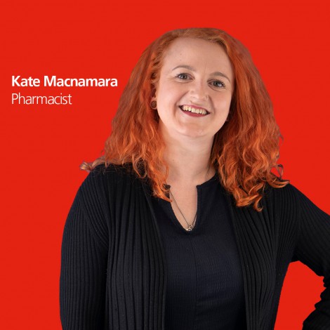 Kate Macnamara, Pharmacist - case study