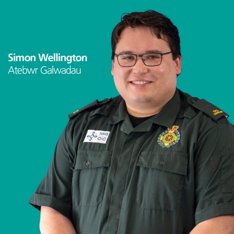 Simon Wellington, Atebwr Galwadau - astudiaeth achos