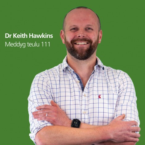 Dr Keith Hawkins Meddyg teulu 111 case study
